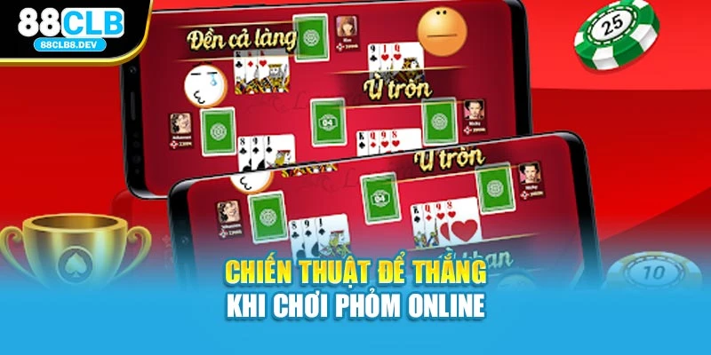 Chiến thuật để thắng khi chơi phỏm online