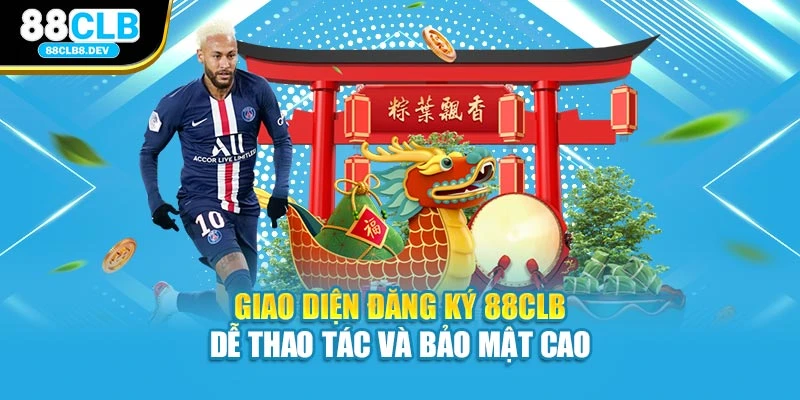 Giao diện đăng ký 88clb dễ thao tác và bảo mật cao